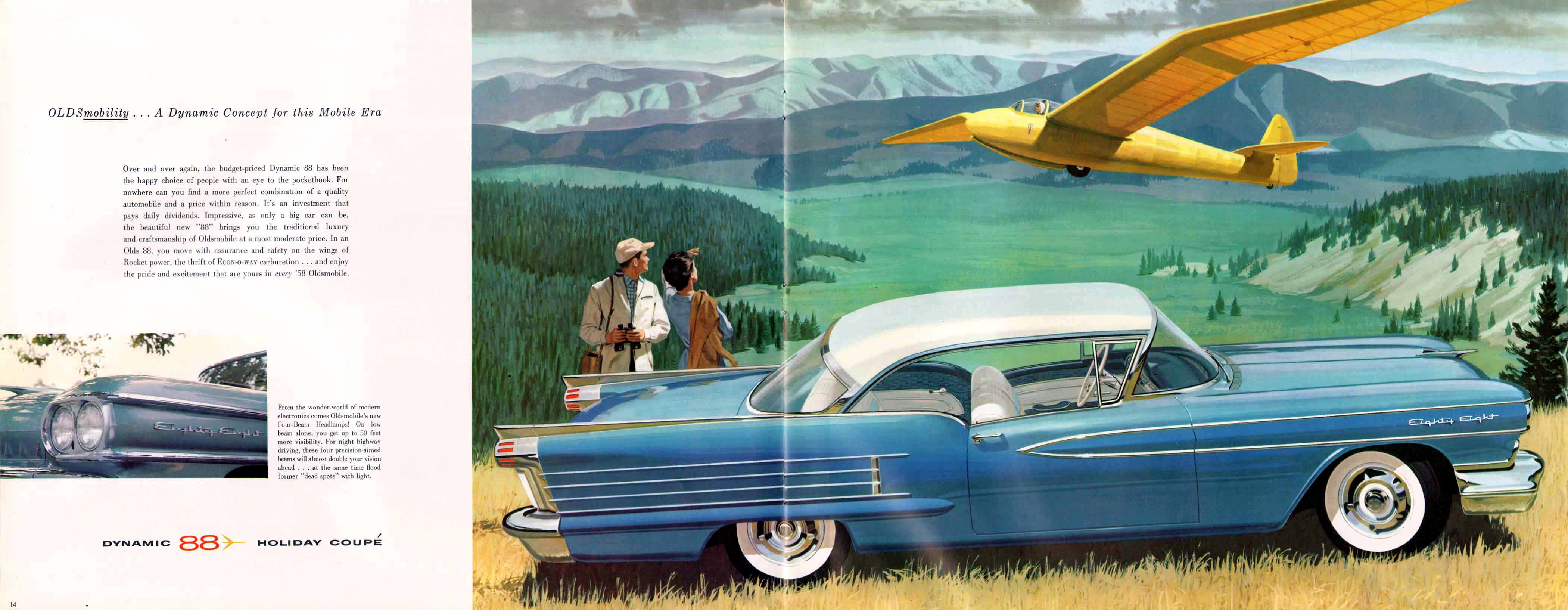 1958 Oldsmobile Motor Cars Brochure Page 10